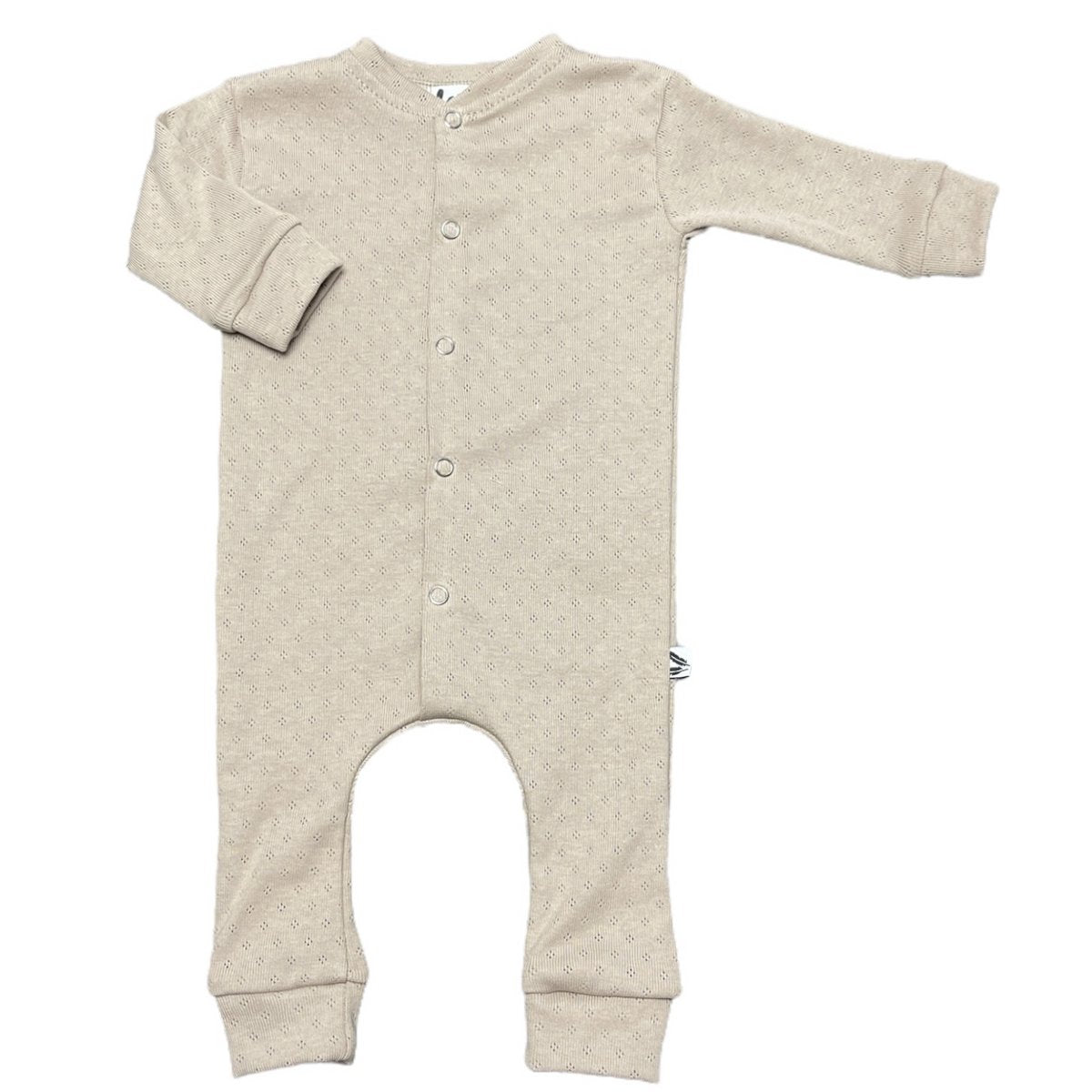 Baby Boxpakje Pointelle Feathers - Donkerbeige