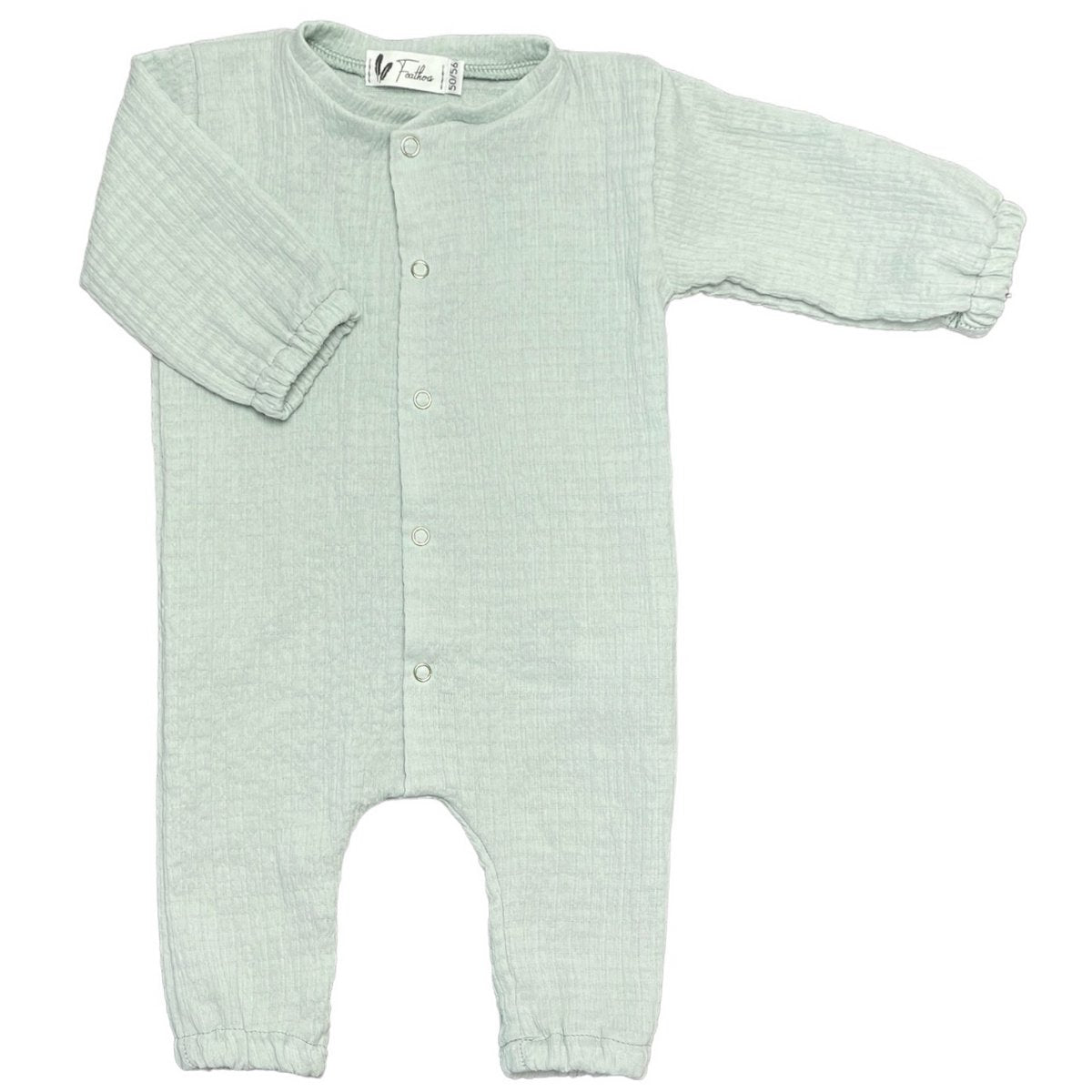 Baby Boxpakje Stretch Feathers - Zeegroen