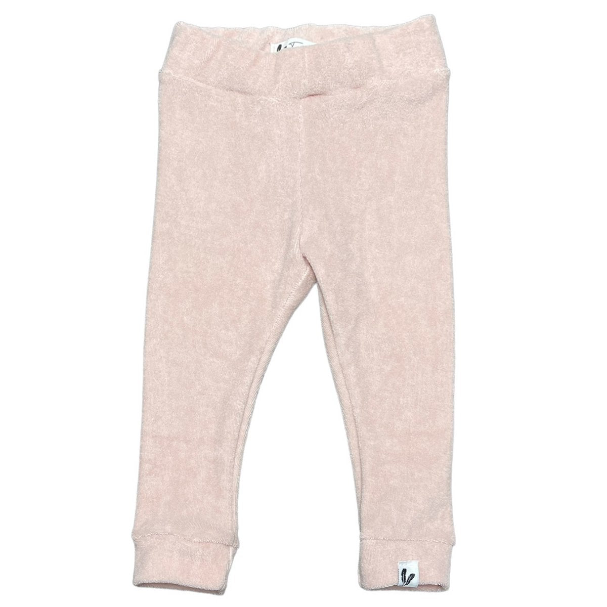 Baby Broekje Badstof Feathers - Roze