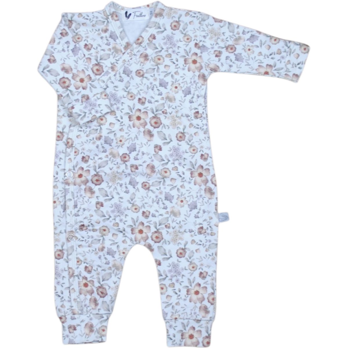 Baby Boxpakje Overslag Feathers - Vintage Bloemen