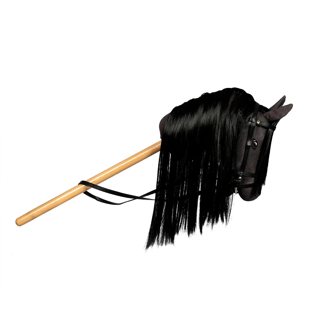 Stokpaard Thor, zwart