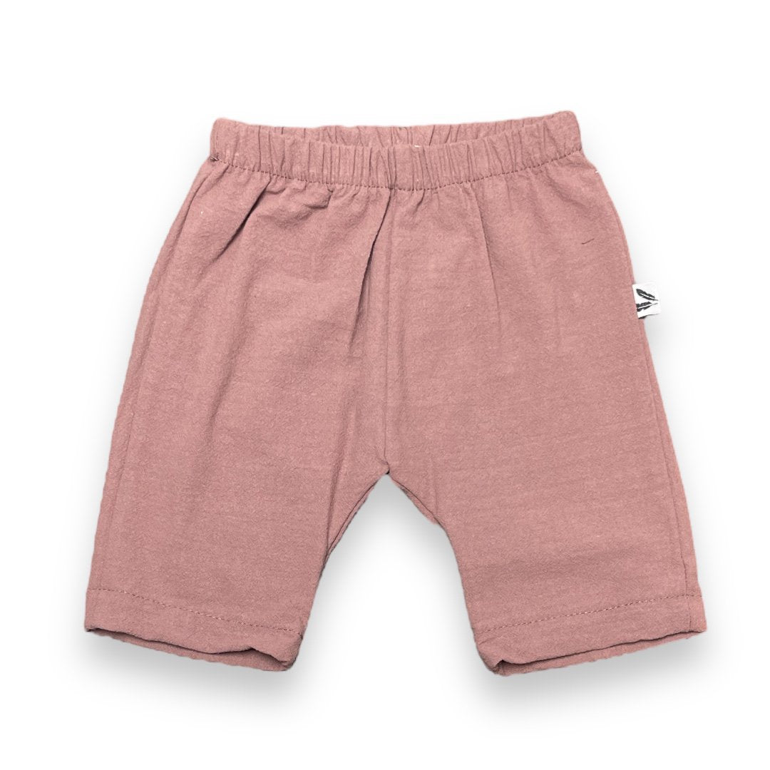 Baby Broekje Effen Feathers - Bessenrood