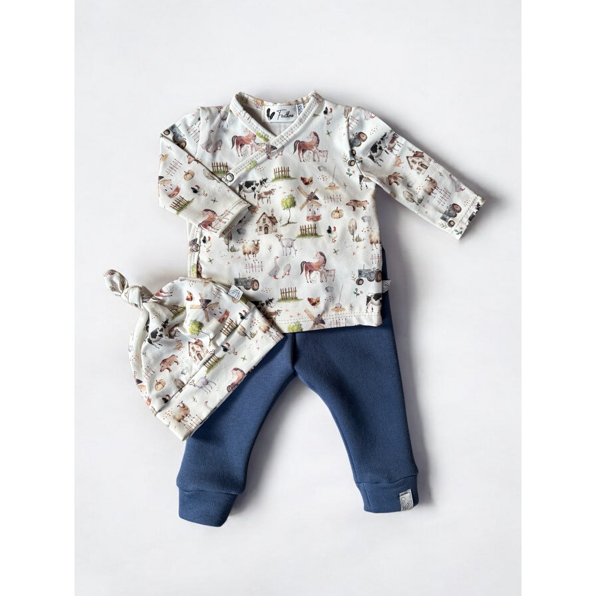 Baby Overslagshirtje Feathers - Platteland - foto 2