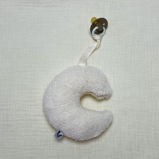 Speenknuffel Maan Feathers - Naturel
