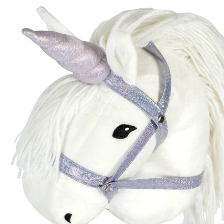 Unicorn hoorn en halter lila
