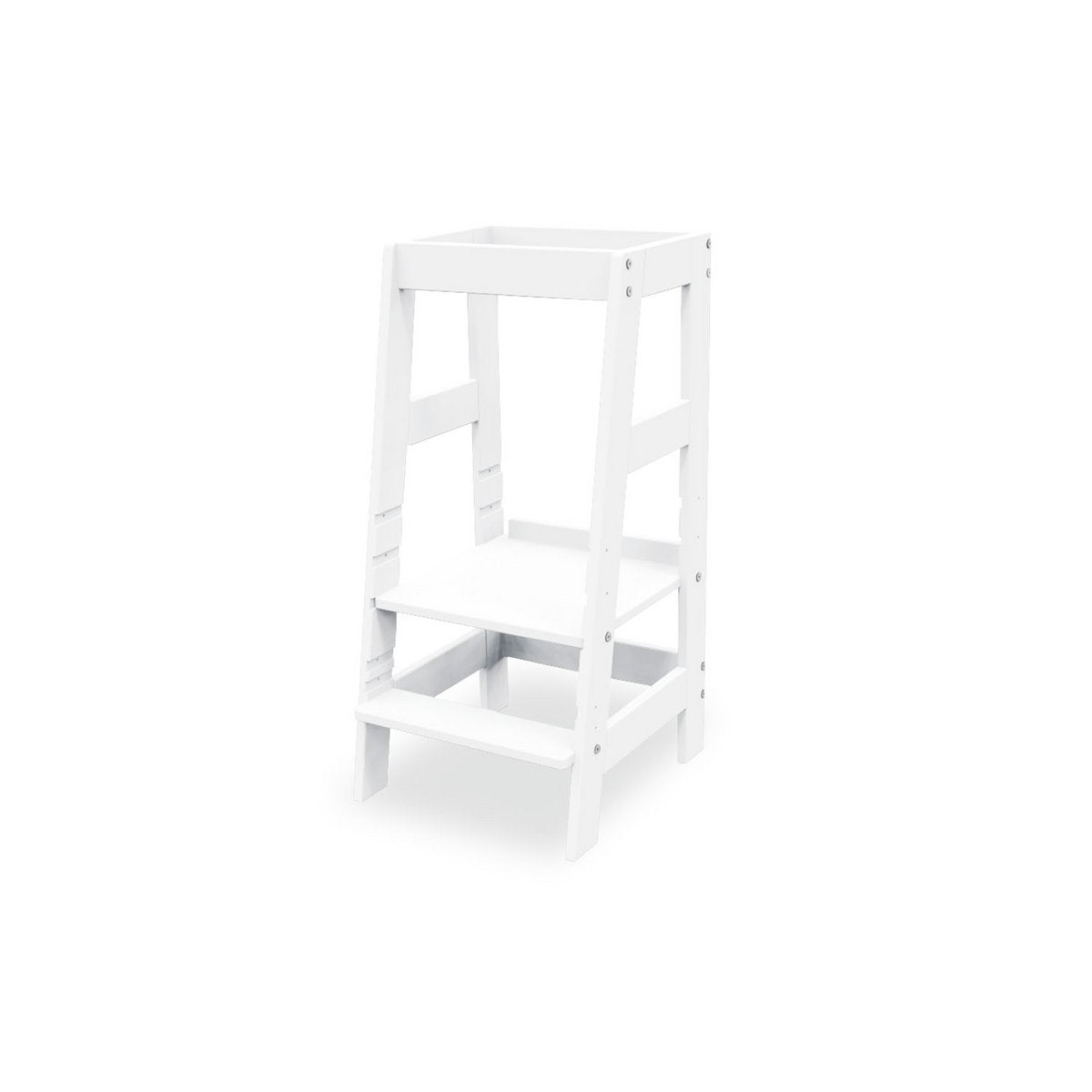 Leer Tower "Fino", wit gelakt