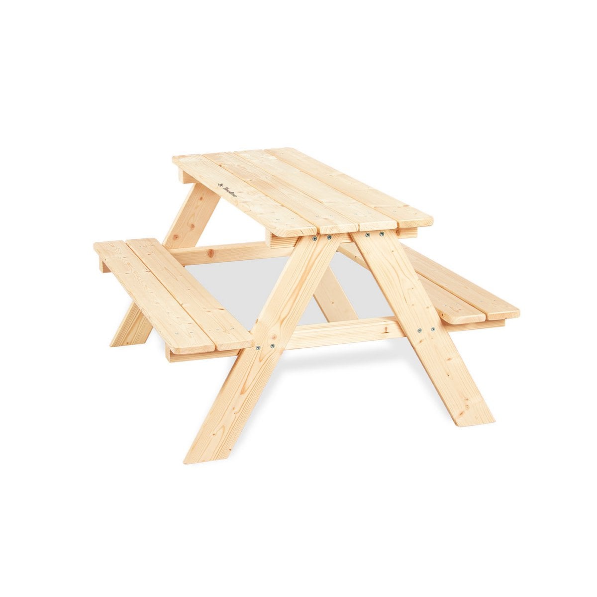 Picknickbank voor kinderen "Nicki For 4", natuurlijk