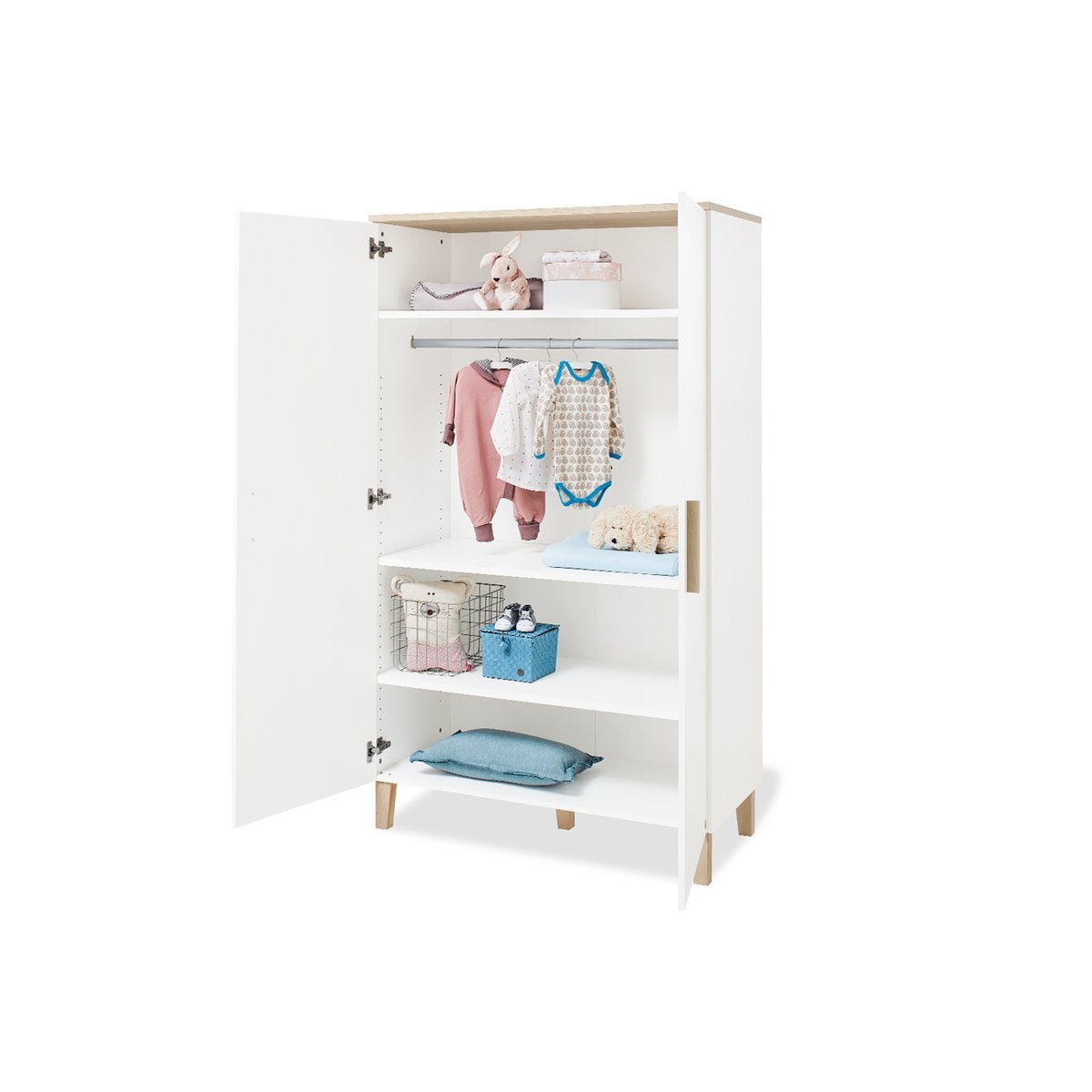 De garderobe.