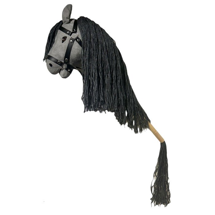 ByToiZZ HobbyHorse open mond grijs