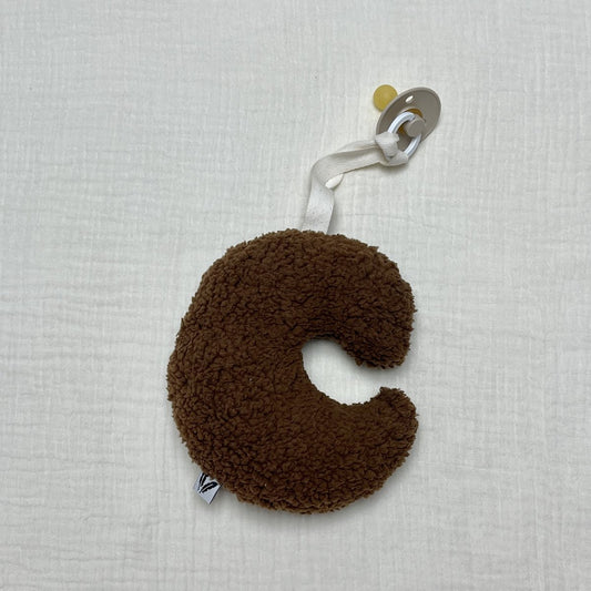 Speenknuffel Maan Feathers - Bruin