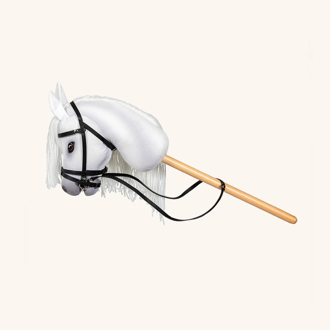 Stokpaard Sigrid, wit