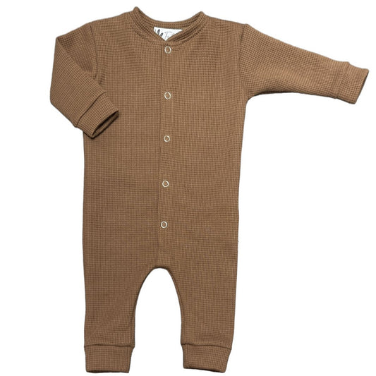 Baby Boxpakje Wafelstof Feathers - Bruin
