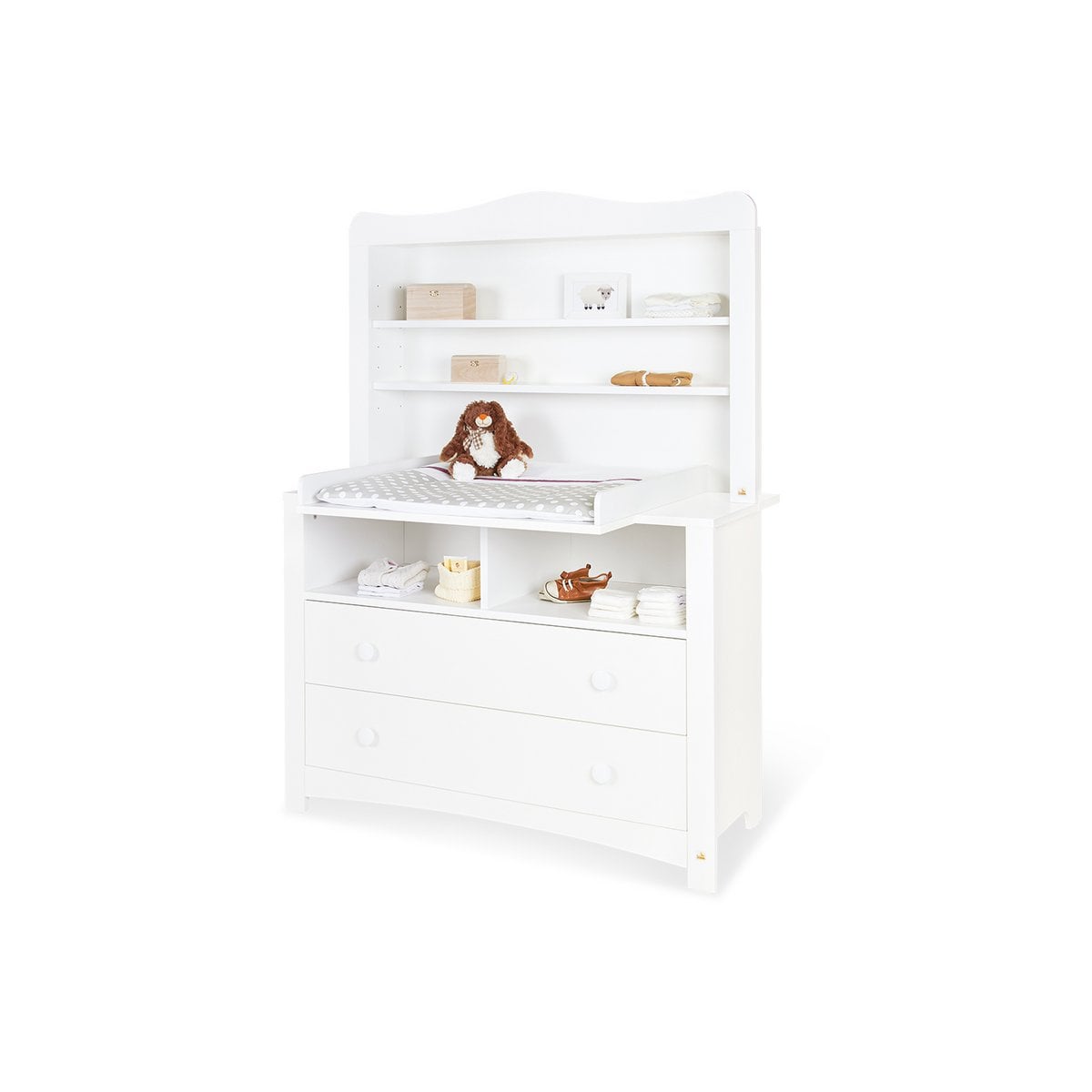 Veranderende eenheid "Florentina" extra brede incl. extra brede plank -eenheid, 2 delen
