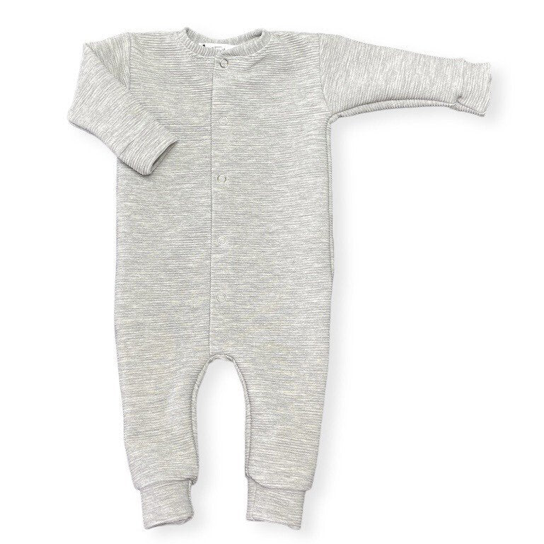 Baby Boxpakje Rib Feathers - Lichtgrijs Gemêleerd