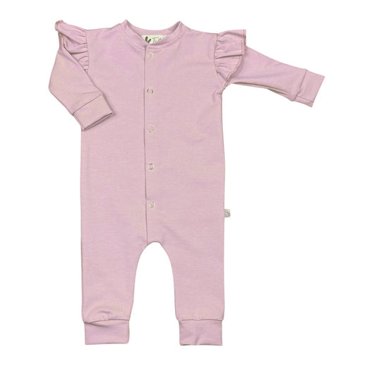 Baby Boxpakje Ruches Jersey Feathers - Oudroze