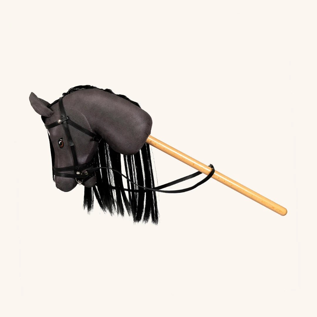 Stokpaard Thor, zwart