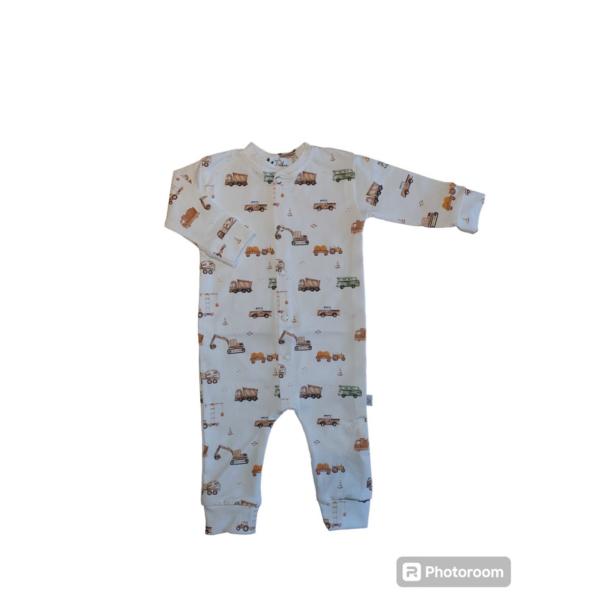 Baby Boxpakje Feathers - Bouwvoertuigen
