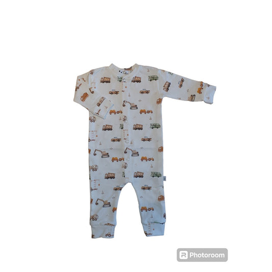 Baby Boxpakje Feathers - Bouwvoertuigen