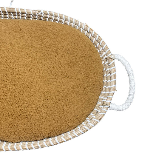 Matrashoes Mozesmand en Verschoonmand Teddy Feathers - Camel