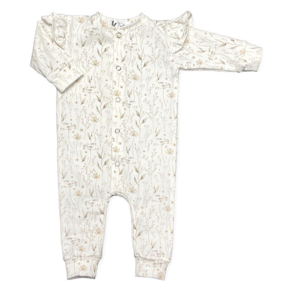 Baby Boxpakje Ruches Feathers - Bloemen en Blaadjes