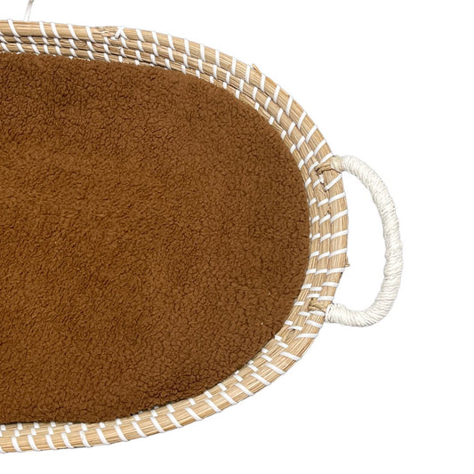 Matrashoes Mozesmand en Verschoonmand Teddy Feathers - Bruin
