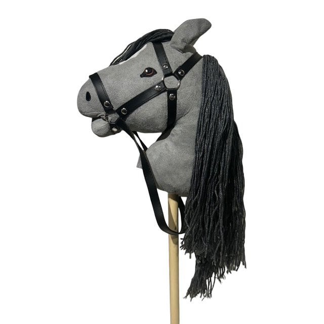 ByToiZZ HobbyHorse open mond grijs