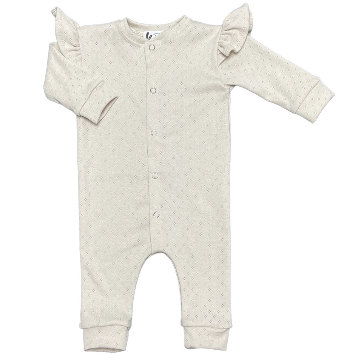 Baby Boxpakje Ruches Pointelle Feathers - Naturel Beige