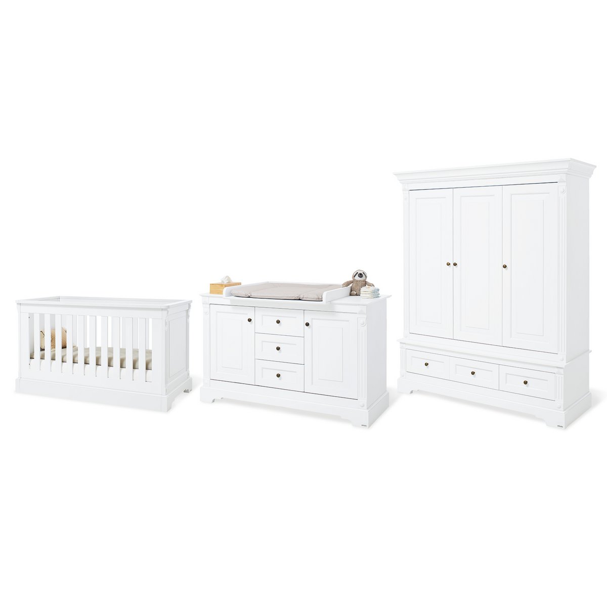 Kinderkamer "Emilia" extra brede grote, 3 delen