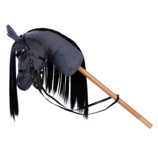 Stokpaard Blaze ByASTRUP - Grijs/Zwart
