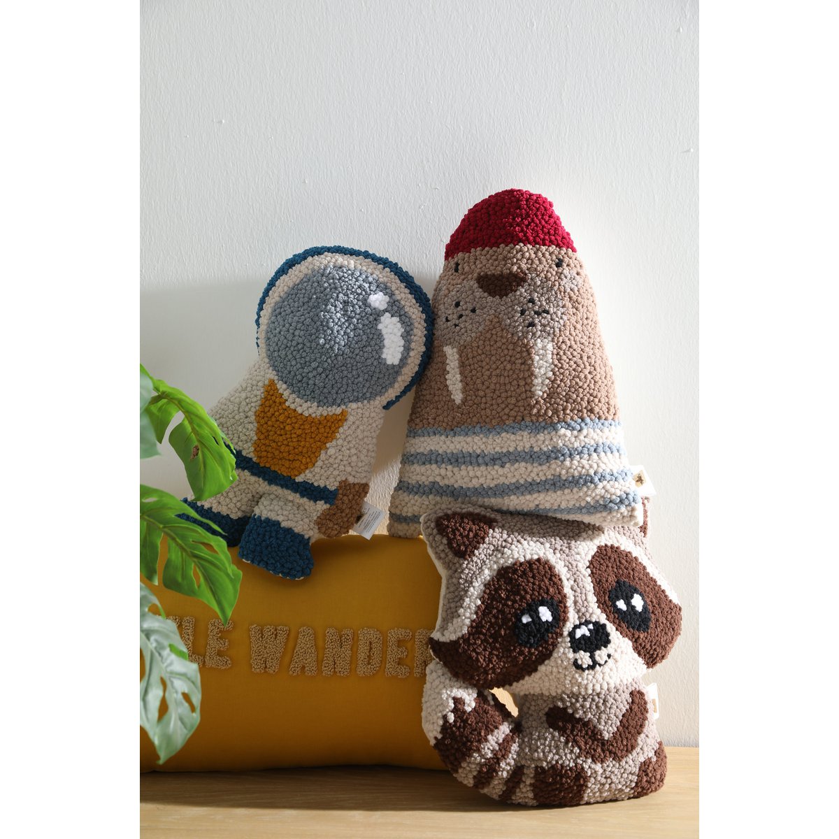 Nalle wasbeerkussen