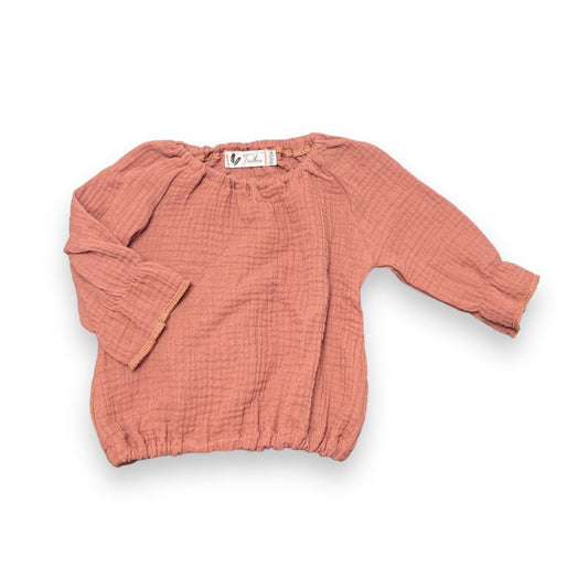 Baby Tuniek Stretch Feathers - Oudroze