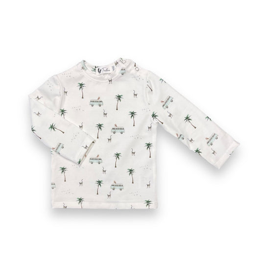 Baby Longsleeve Feathers - Dieren op Vakantie