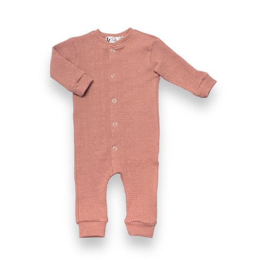 Baby Boxpakje Kabelstructuur Feathers - Oudroze