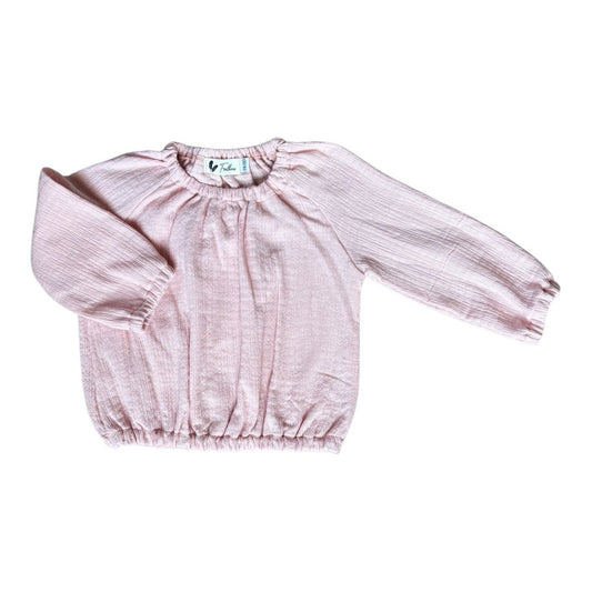 Baby Tuniek Stretch Feathers - Nude Roze