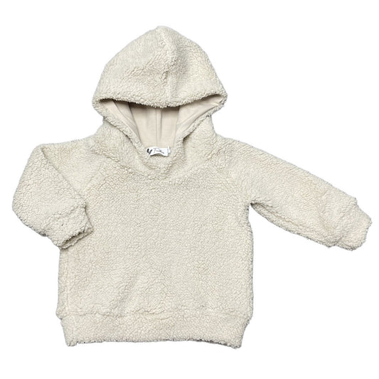 Baby Hoodie Teddy Feathers - Lichtbeige