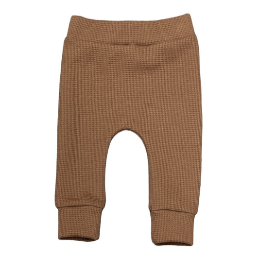 Newborn Jogger Wafelstof Feathers - Bruin