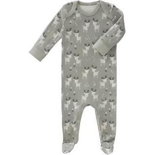 Baby pyjama Met Voet Hert - Groen