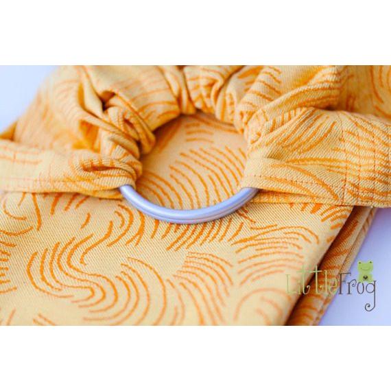 Little Frog Jacquard Draagdoek - Sunny Echo