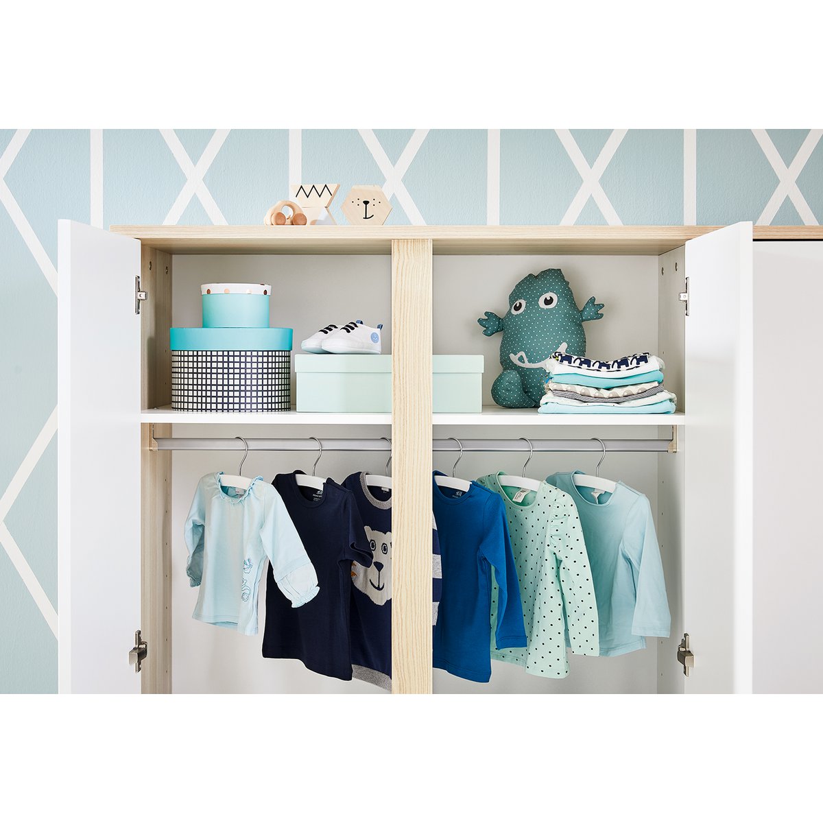 Kinderkamer "flow" brede grote, 3 delen