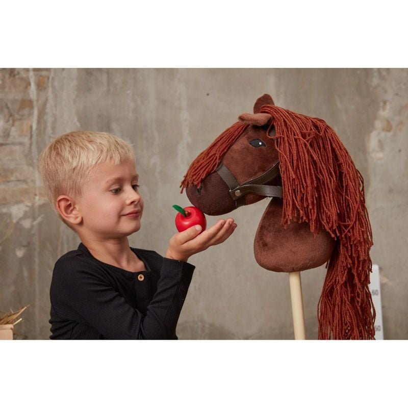 Stokpaard bruin
