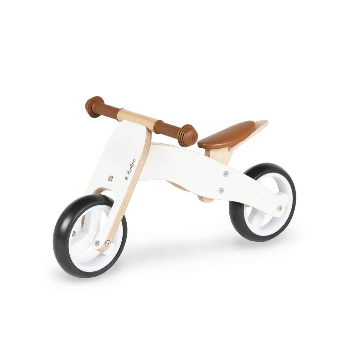 Mini driewieler "Charlie", wit/natuurlijk