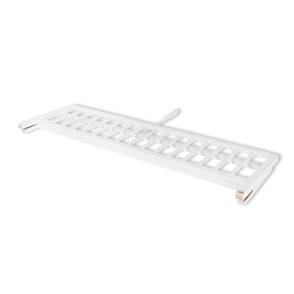 Bedwacht "comfort", wit gelakt