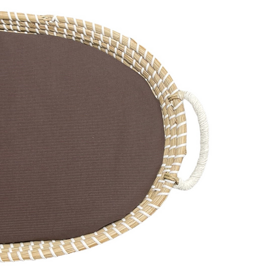 Matrashoes Mozesmand en Verschoonmand Rib Feathers - Mokka