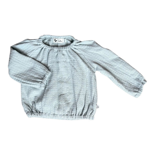 Baby Tuniek Stretch Feathers - Zeegroen