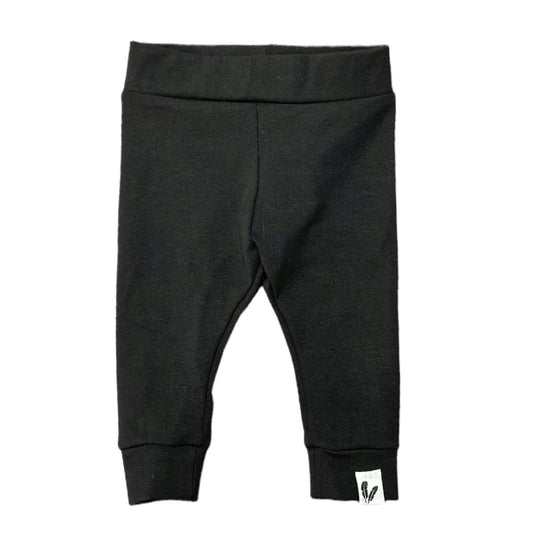 Newborn Broekje Effen Feathers - Zwart