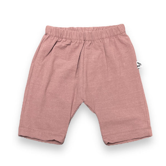 Baby Broekje Effen Feathers - Bessenrood