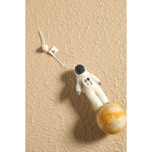 Astronaut Wanddecoratie Liten 2 Stories - Wit