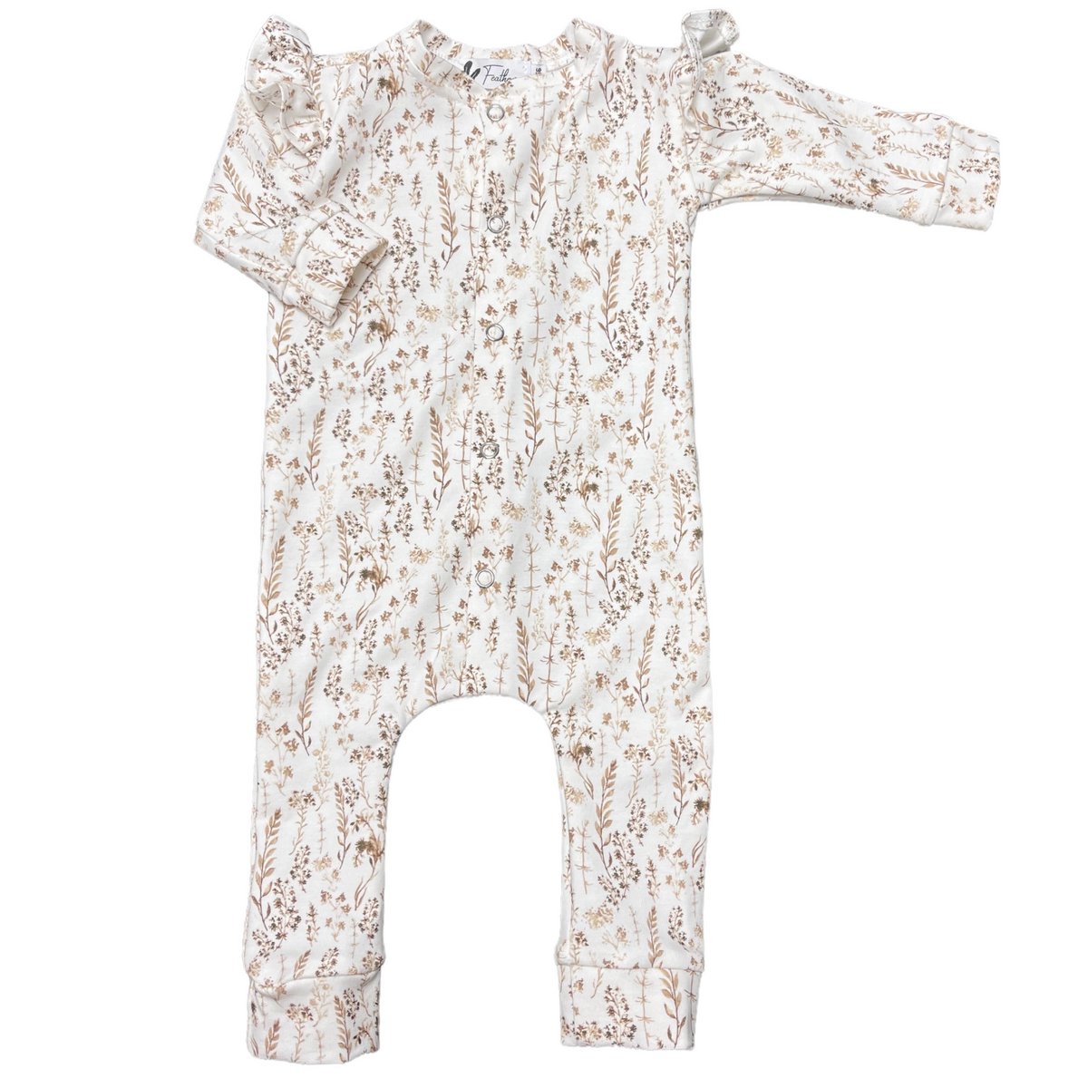 Baby Boxpakje Ruches Feathers - Gedroogde Bloemen