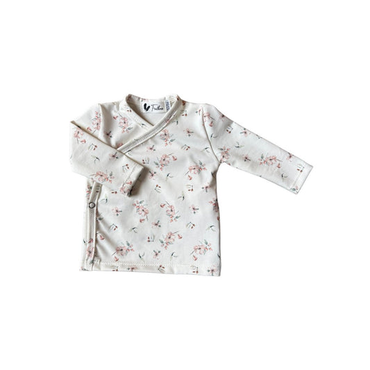 Baby Overslagshirtje Feathers - Kersenbloesem