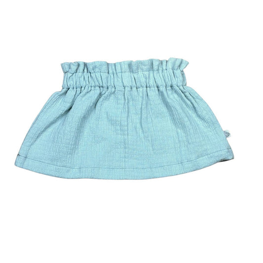 Baby Rokje Stretch Feathers - Zeegroen